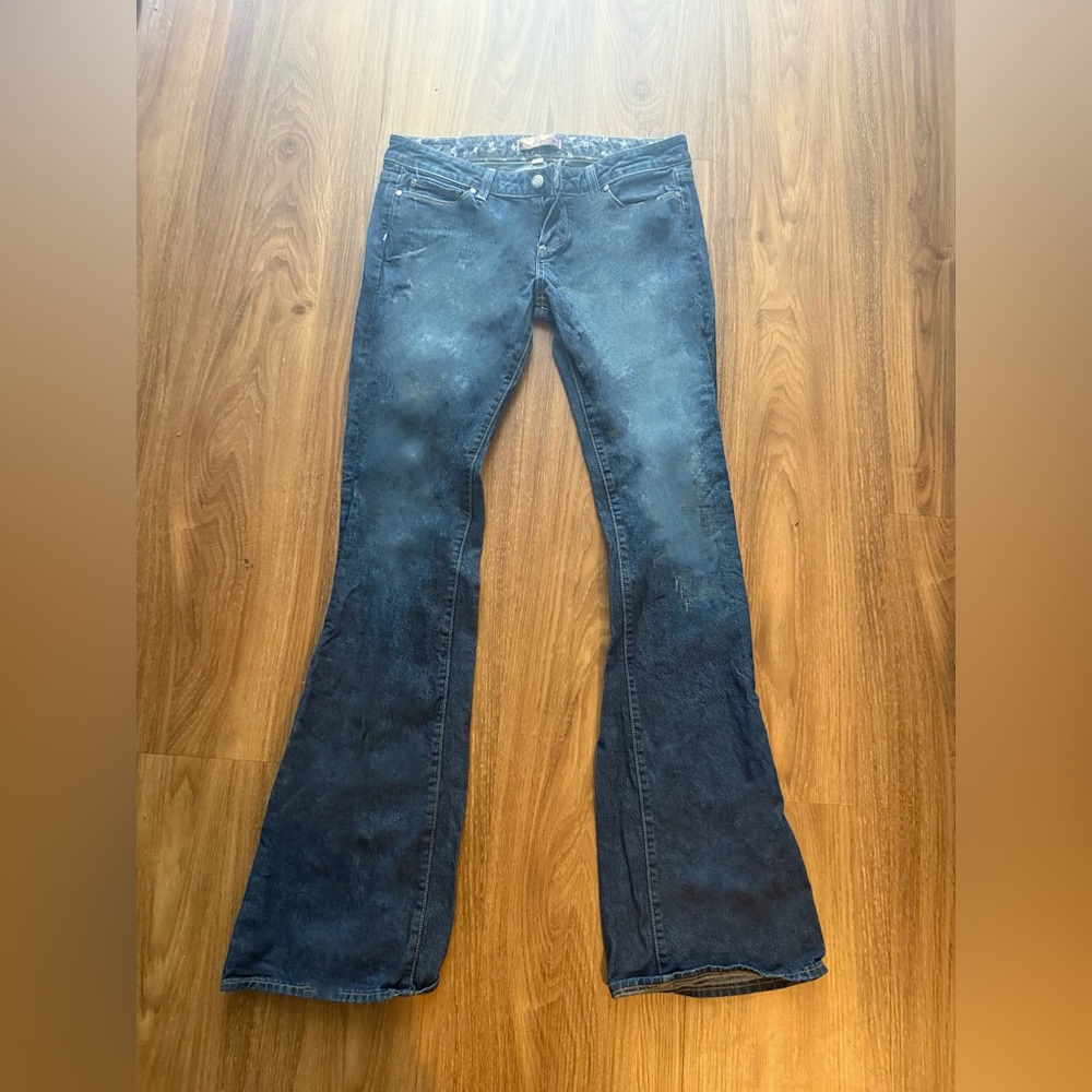 Women's Blue Flared Jeans